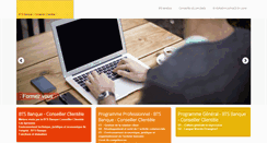 Desktop Screenshot of btsbanque.com